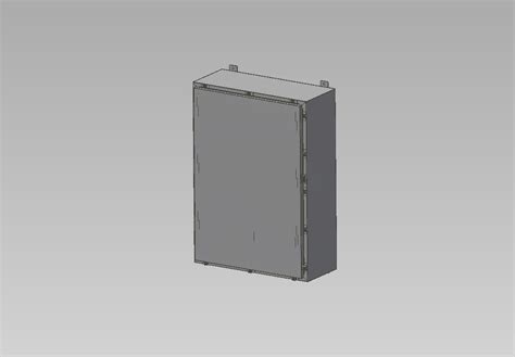 6x6x5 electrical enclosure step file|3d enclosure cad files.